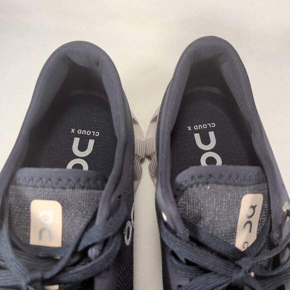 On Cloud X 3 Shoes Women's 9 Running Athletic Shoes Blue Gray Purple 60.98097 - Picture 7 of 16